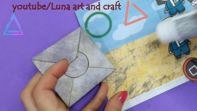 Игровая книга игра в кальмара | Поделки из бумаги | DIY 5 Squid gaming book смотреть онлайн