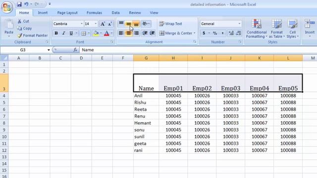 How To Use Text Alignment || Indent Options To Align & Indent Text In MS Excel -Lession-11 смотреть онлайн
