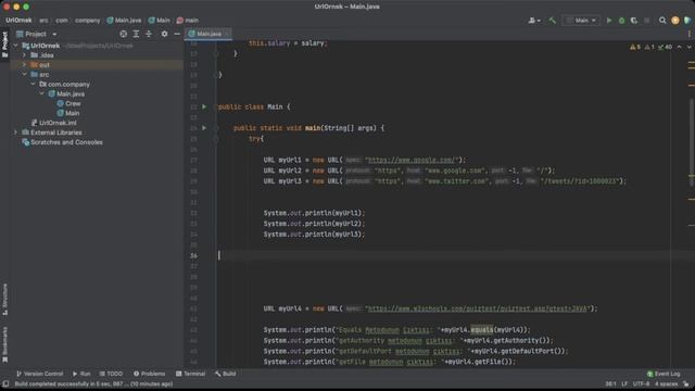 25-Java’da URL sınıfının kullanımı смотреть онлайн
