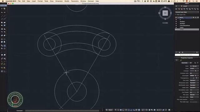 Autocad #8 SOPORTE2 - Ejercicios Avanzados 2D en ESPAÑOL смотреть онлайн