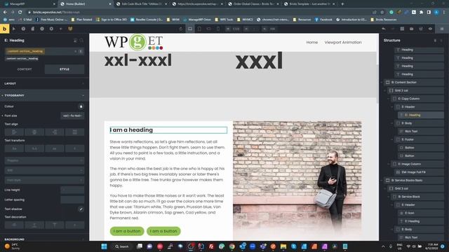 Bricks Builder system for BEM & Utility Class Management смотреть онлайн