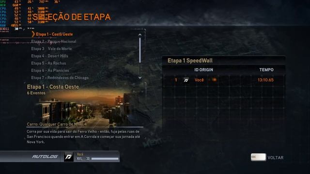 GAMEPLAY NEED FOR SPEED THE RUN | i5 4430 - 8GB RAM - GTX 1050 2GB EVGA SSC DUAL FAN смотреть онлайн