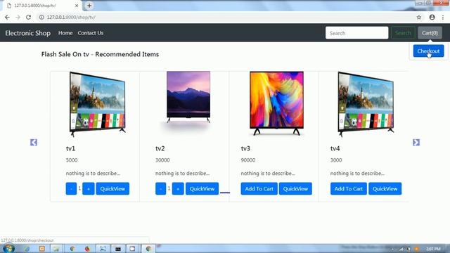 Python Django Project Online Electronic Shop | YCT Academy смотреть онлайн