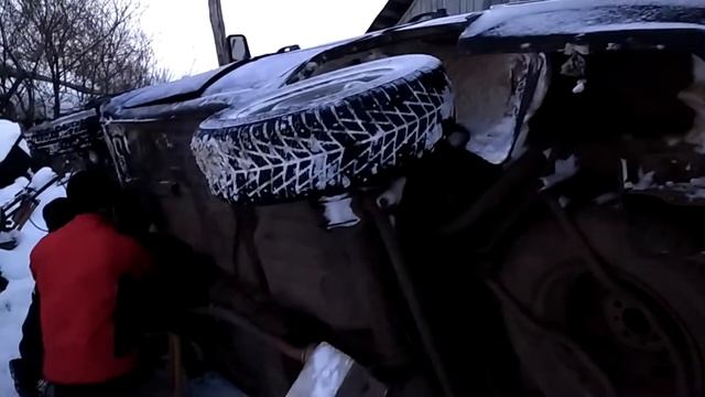 Замена сцепления,иж ода, положил машину на бок смотреть онлайн