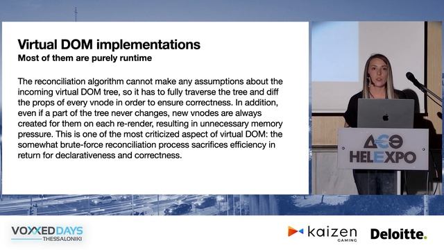 Voxxed Thessaloniki 2022 - Vue.js Rendering mechanism смотреть онлайн