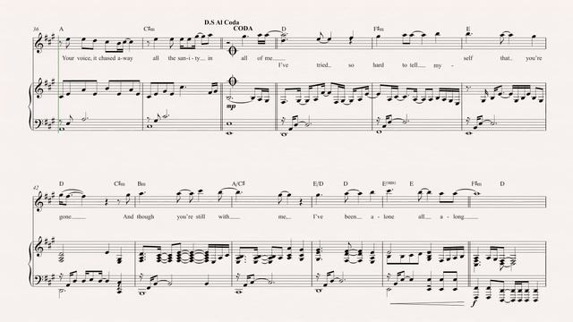 Flute - My Immortal - Evanescence Sheet Music, Chords, & Vocals смотреть онлайн