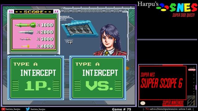SNES Super Side Quest - Game # 75 - Super Scope 6 смотреть онлайн