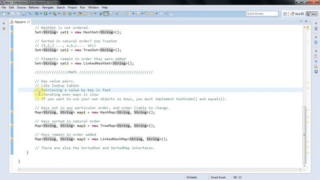 Deciding Which Java Collection to Use: Java Collections Framework Tutorial Part 12 смотреть онлайн