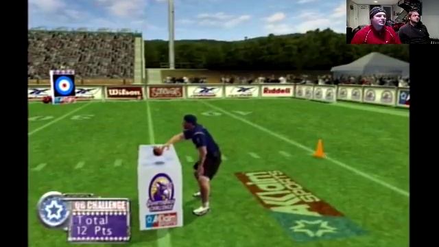 NFL QB Club 2002 (Quarterback Challenge) - Playstation 2 (PS2) смотреть онлайн