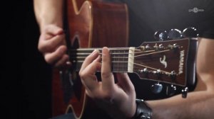 Yamaha FS850 All Mahogany Acoustic Guitar, Natural | Gear4music demo