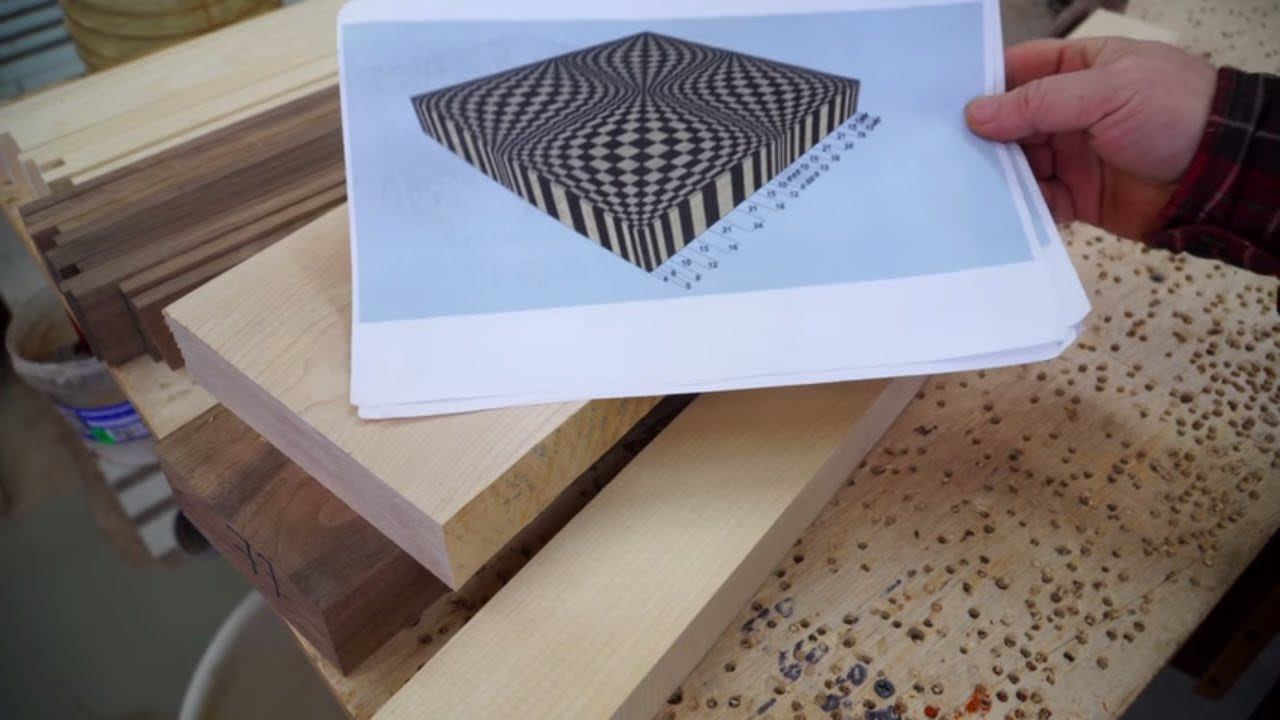 3D доска Бабочка, сделанная из ореха и березы
Butterfly cutting board made of walnut and birch смотреть онлайн