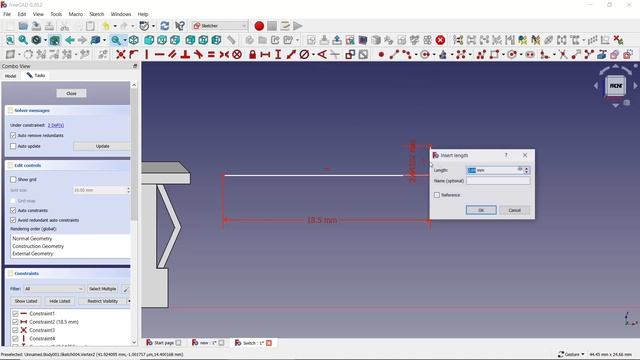 FreeCAD Tutorial : How to make a Switch in Freecad. смотреть онлайн