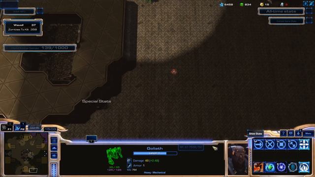 Starcraft 2 Arcade THE ULTIMATE CHAMP!! COLOSSUS gameplay / Zombie world unity test смотреть онлайн