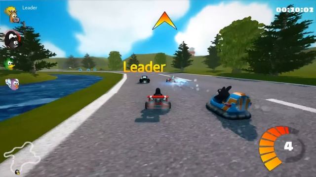 Super Tux Kart - Free & Open Source Game! | Review смотреть онлайн