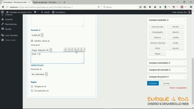 Realizar cálculos con los datos del formulario en Gravity Forms смотреть онлайн