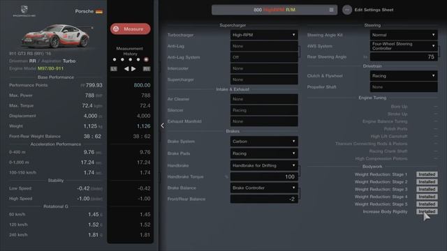 GT7 | Porsche 911 GT3 - RSR Swap. 700/800 pp Set-up & tunes. смотреть онлайн
