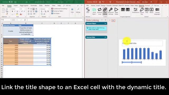Creating think-cell charts automatically with SlideFab 2 смотреть онлайн