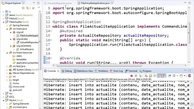Part1 Dév Mobile IONIC-Infinite Scrolling API REST avec Spring Boot NodeJS PHP Mohamed Youssfi смотреть онлайн