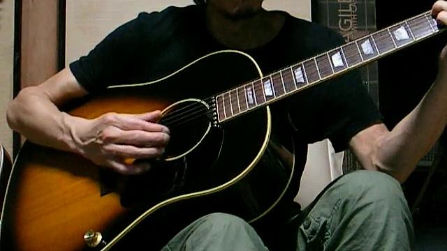 Gibson J-160e смотреть онлайн