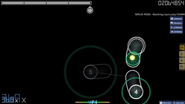 [Osu!] - CHANMINA | Voice Memo No. 5 [Nobody Knows] - 5.96★ (Pass) смотреть онлайн