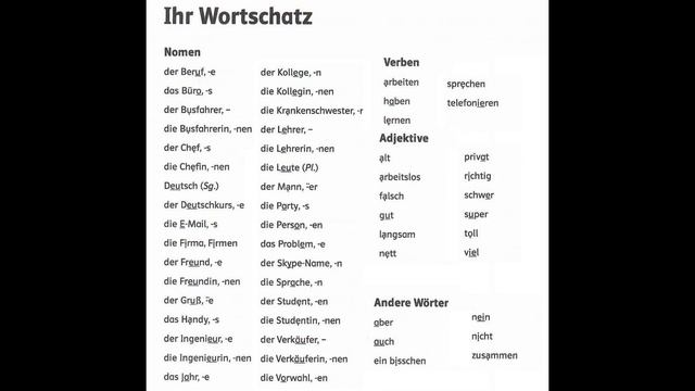 A1 - Linie 1 - Kapitel 2 - Wortschatz смотреть онлайн