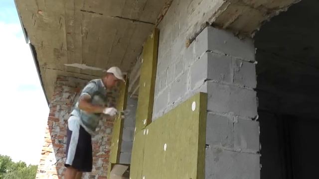 Утепление стен каменной ватой смотреть онлайн