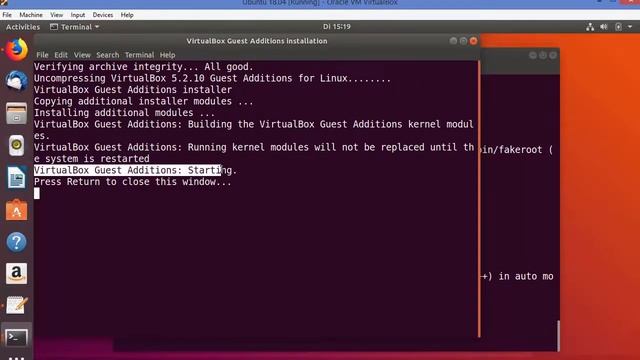 How Install VirtualBox Guest Additions on Ubuntu 18 04 Guest virtual machine смотреть онлайн