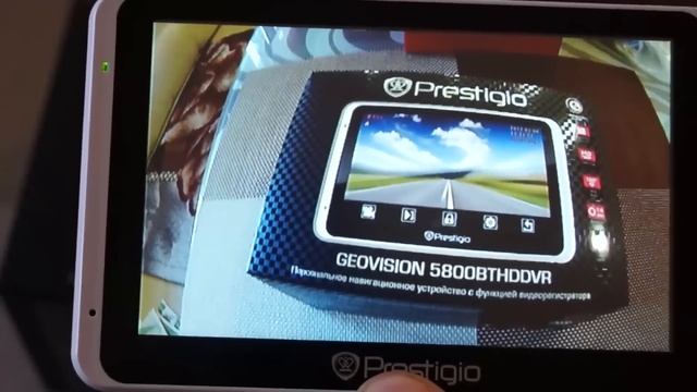 GPS навигатор Prestigio Geovision 5800BTHDDVR со встроеным видеорегистратором смотреть онлайн
