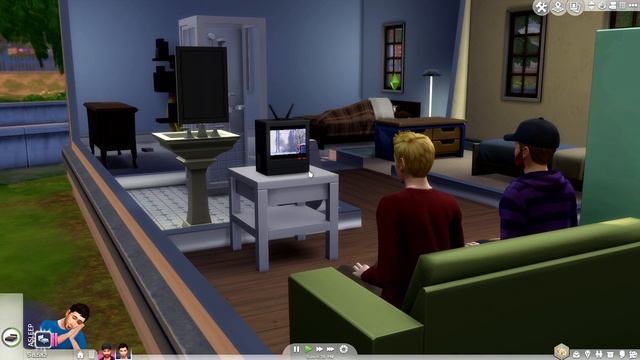 SIMS 4 MULTIPLAYER! | Ep. 1 - Love Triangle Already?? (S4MP Mod) смотреть онлайн