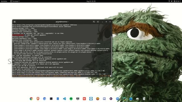 How to install pgadmin4 in Kali Rolling смотреть онлайн