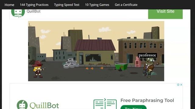 Typing Game Zombie Typing Game Typocalypse смотреть онлайн