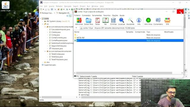 Distribuindo o código e pacote java.lang. - AULA #18 смотреть онлайн