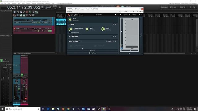 Free Polyphonic Tuner and audio-to- midi - MTuner смотреть онлайн