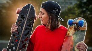 САМОДЕЛЬНЫЕ СКЕЙТБОРДЫ - ЛОНГБОРДЫ / ПРОЗРАЧНЫЙ СКЕЙТ