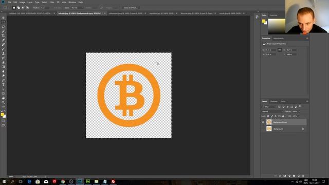 Adobe Photoshop - Easy Landing Page with Particles Background смотреть онлайн
