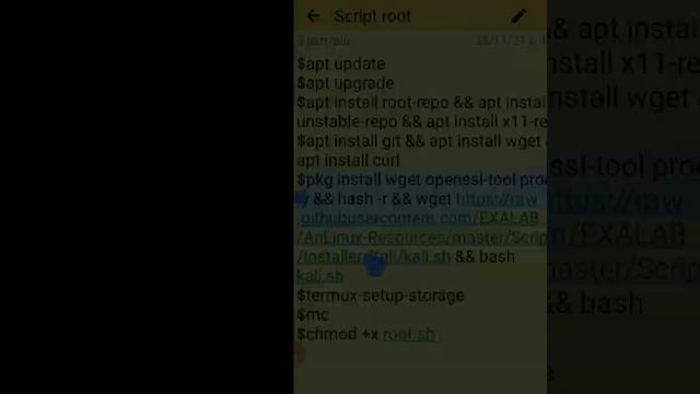 cara root termux work100% смотреть онлайн