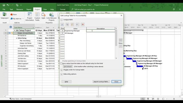 Insert and Lookup Custom Fields in Microsoft Project смотреть онлайн