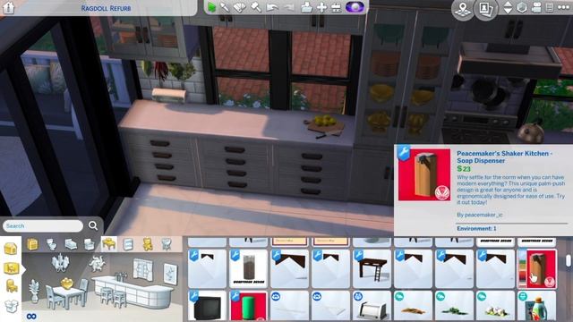 Sims 4 Speed Build - Retro Music смотреть онлайн