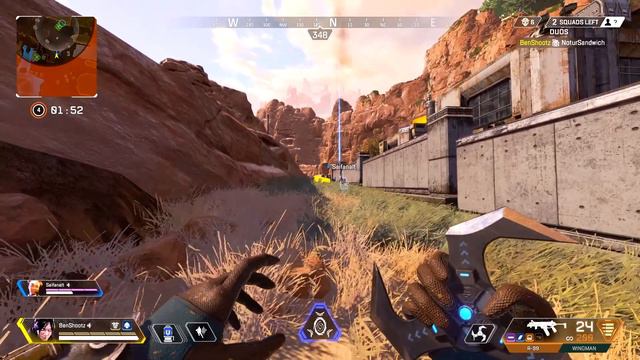 Killing with style in Apex Legends (In memory of Bloodhound) смотреть онлайн
