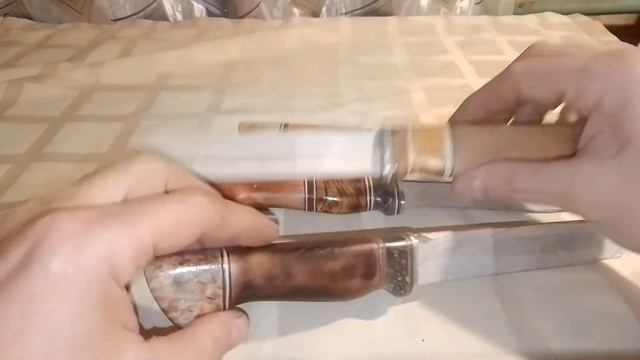 доводка ручек ножа. смотреть онлайн