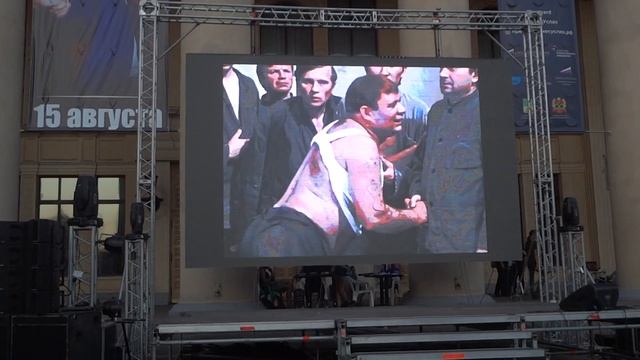 Фестиваль уличного кино в Новокузнецке. Киношоу "Зеленка" смотреть онлайн