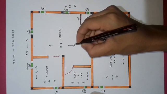 14*24 House Plan || 3 Bhk House Plan || 2 Floor House Plan || Small House Plan ||