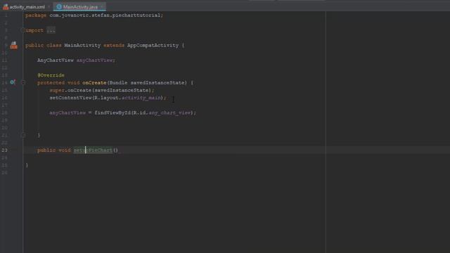 Create Pie Chart in Android Studio | Tutorial смотреть онлайн