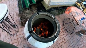 Тандыр "Атаман"| Подготовка тандыра после зимнего хранения| Готовим куриные ножки в Тандыре.