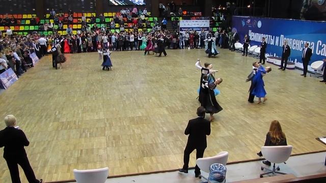 Медленный вальс (4) (Юниоры-1 Открытый класс) 18.01.2019 Чемпионаты и Первенства СПб - 2019 смотреть онлайн