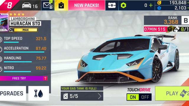 Lykan Neon W motors and Lamborghini Hurricane Need for speed Asphalt gameloft. смотреть онлайн