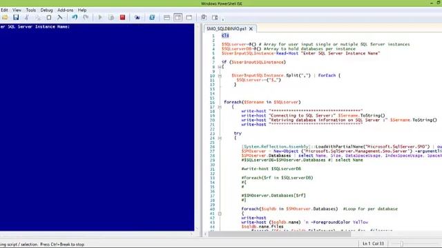 DatabaseInfo-Powershell смотреть онлайн
