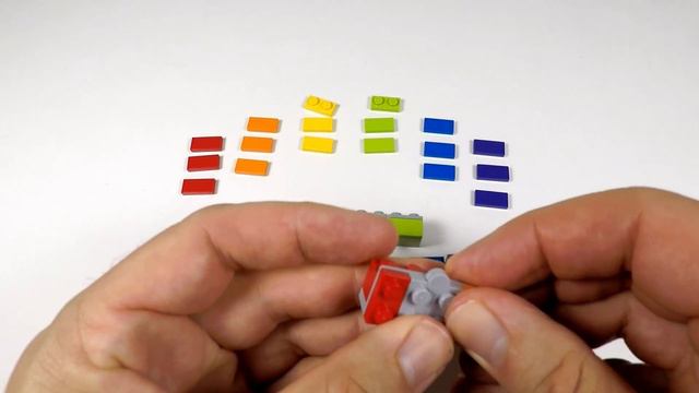 Rainbow LEGO Infinity Cube Tutorial - 6 Color смотреть онлайн