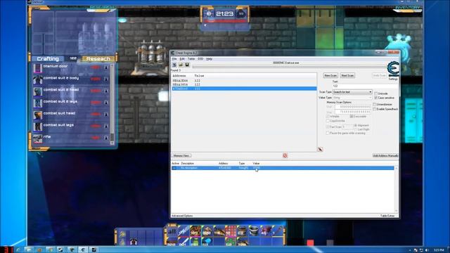 Darkout Game - Editing research points with cheat engine смотреть онлайн