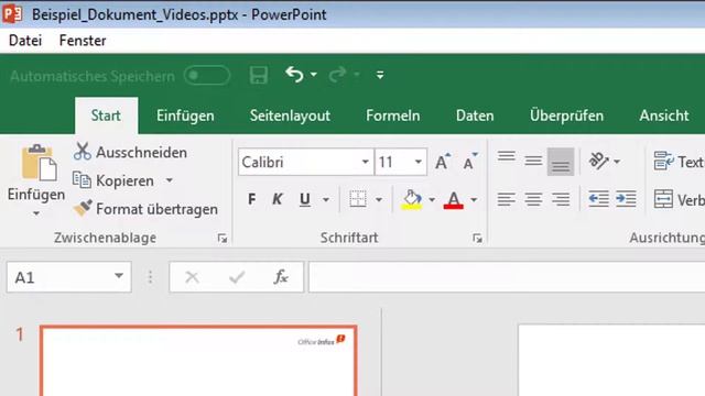 Tutorial Microsoft PowerPoint: Excel Tabellen einfügen смотреть онлайн